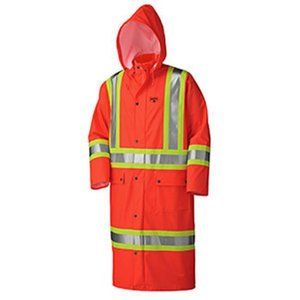 Pioneer 5896 Size Small, Flame Resistant, Waterproof Safety Rain Coat Unisex